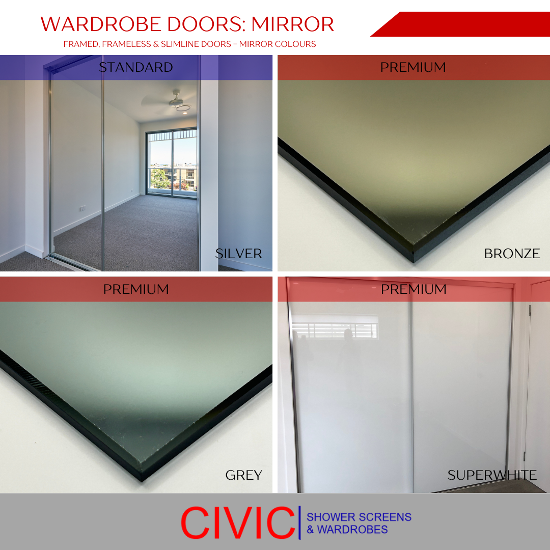 Mirror Wardrobe Doors Mirror Colours