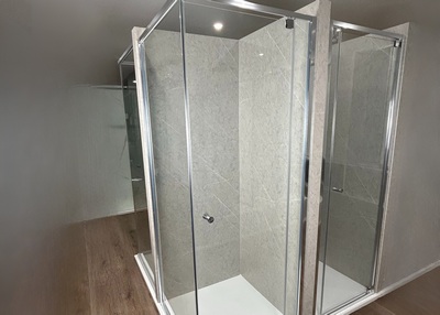 S3 Core – 6mm Inline Semi-Frameless Shower Screens