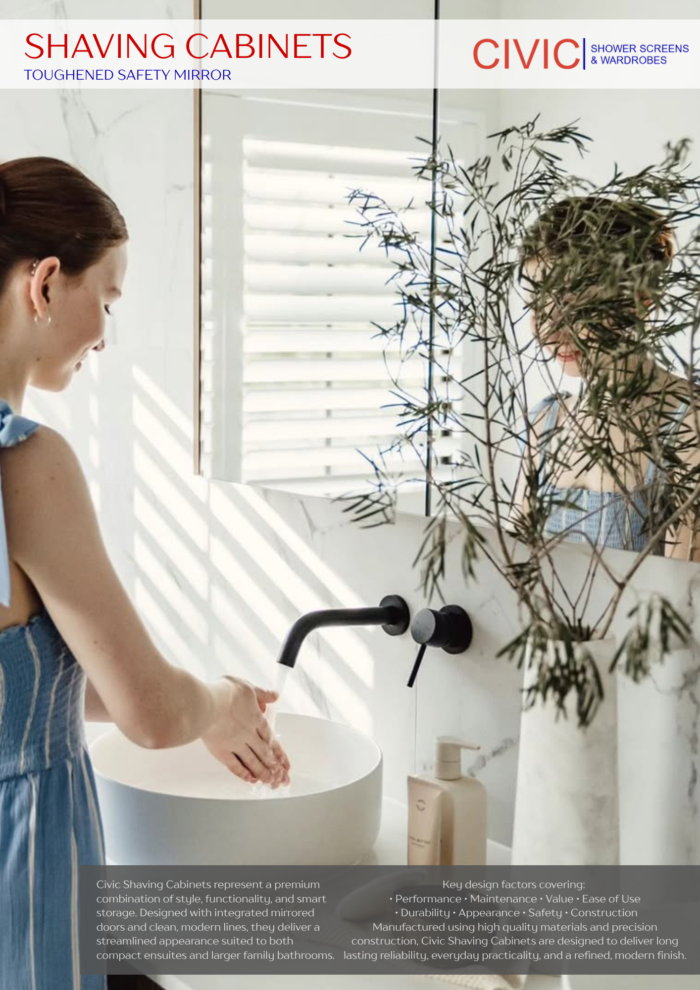  SHAVING CABINETS BROCHURE