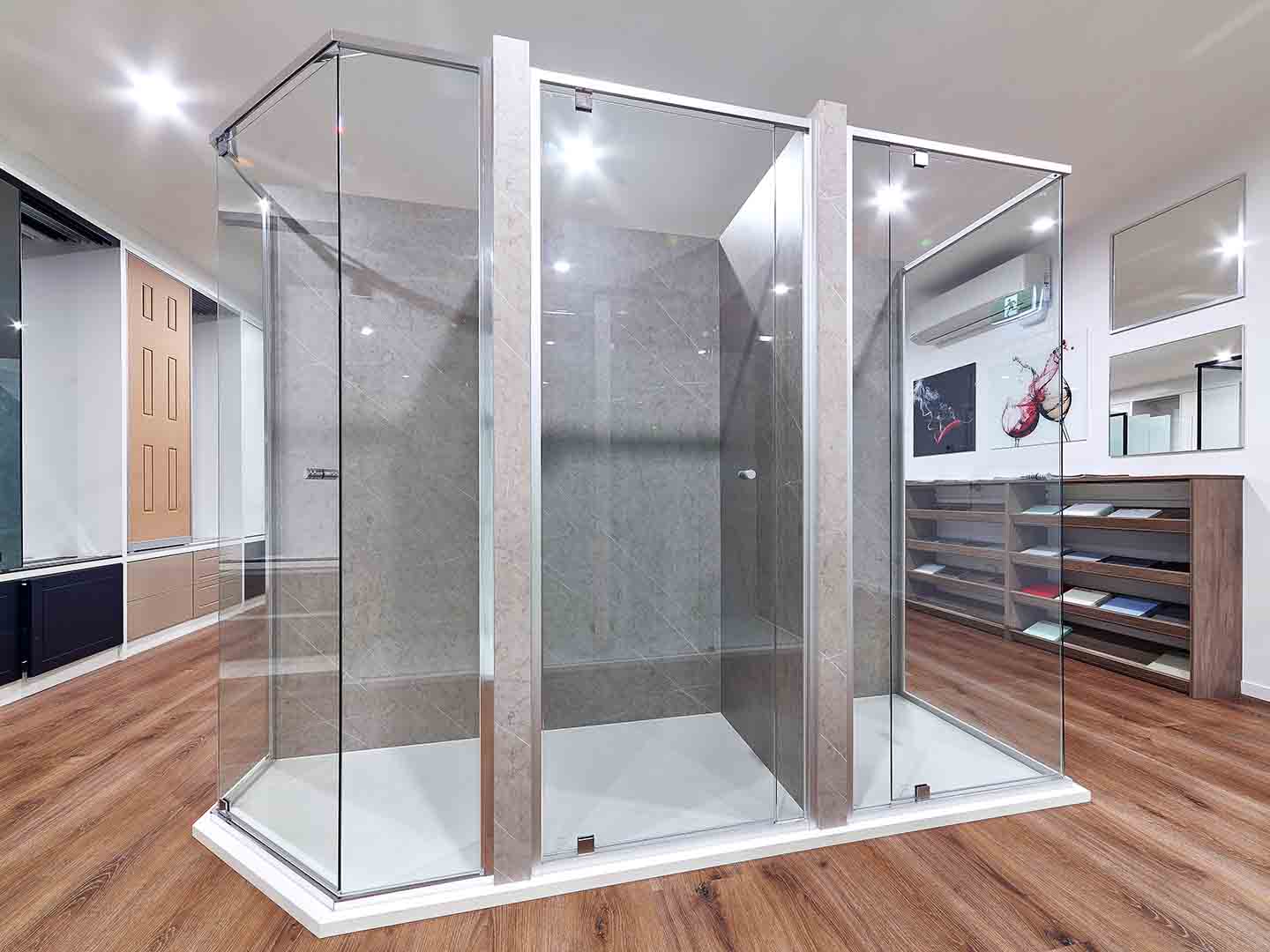 Civic Shower Screens And Wardrobes Inline Shower Screens
