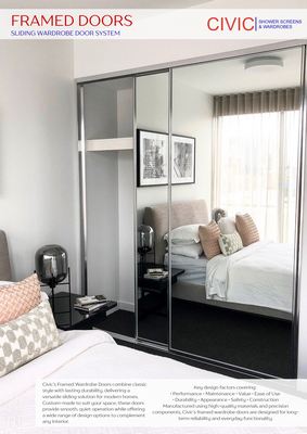FRAMED: SLIDING WARDROBE DOORS