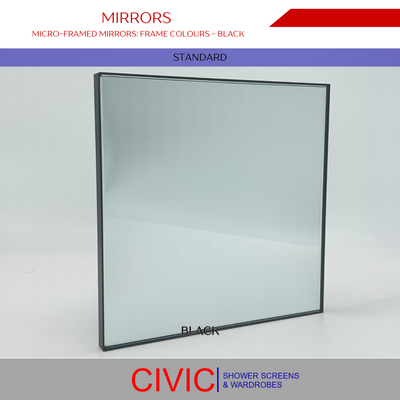 MIRRORS Micro-Framed colour Black