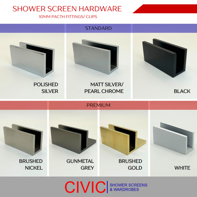 10mm Hardware Patch Fittings Clips