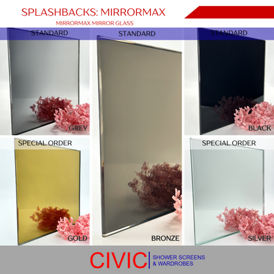 Shower Screen Glass 6mm